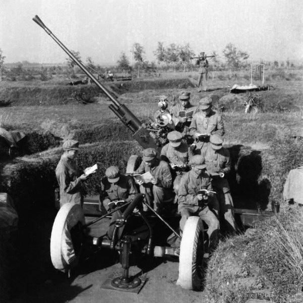 Китайская зенитная артиллерия эпохи холодной войны оружие