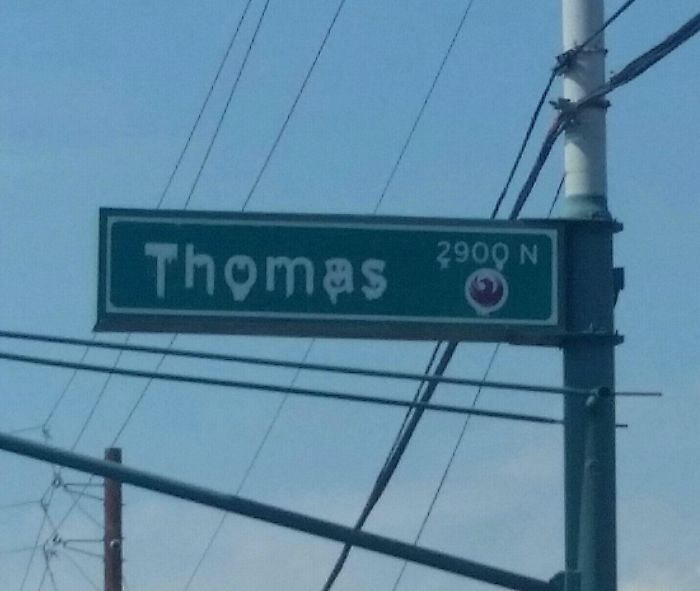 When It's So Hot In Phoenix, Even The Street Signs Are Melting