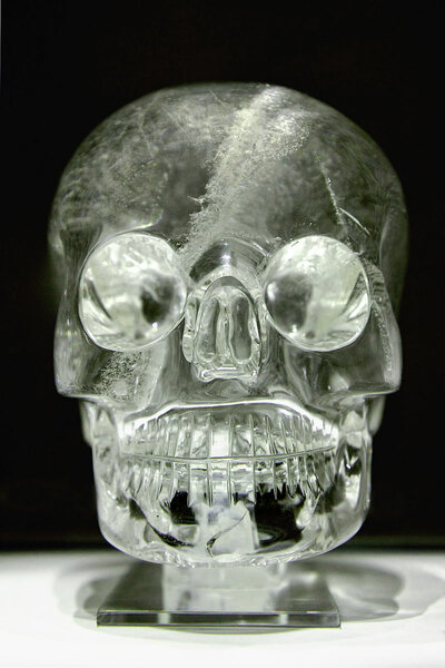 «Мексиканский» хрустальный череп выставлен в Британском музее.