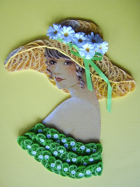 Женские образы в технике квиллинг. Так красиво и необычно! Женские образы в технике квиллинг. Так красиво и необычно! handmake