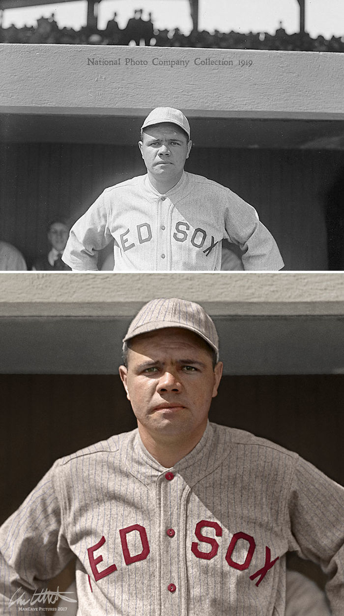 Babe Ruth. Boston Red Sox, 1919