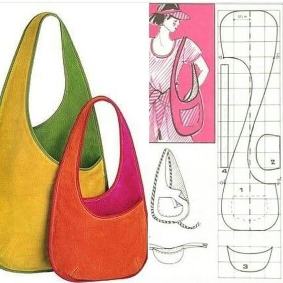 Шьем летнюю тканевую сумочку летнюю, тканевую, сумочку, чтобы, экологична, подходила, образы
