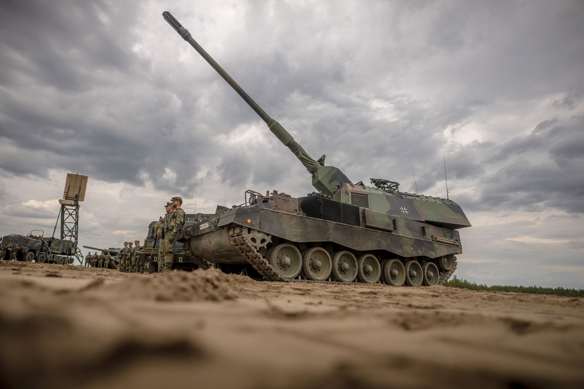 Немецкие гаубицы готовы к отправке на Украину