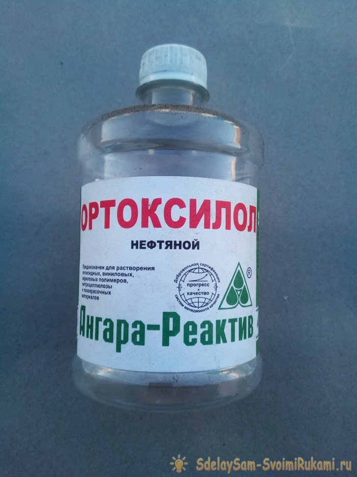 Лак из пенопласта лак своими руками