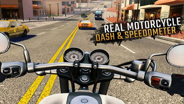 игра Moto Rider GO: Highway Traffic