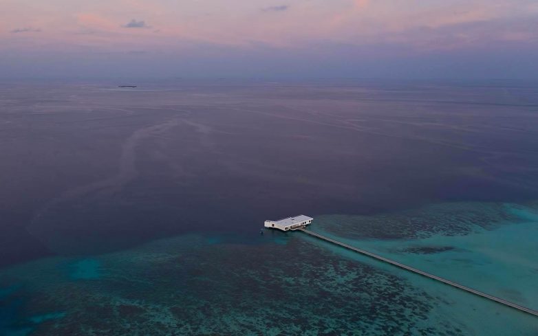 Волшебная подводная вилла на Мальдивах дизайн,Мальдивы,Подводный отель