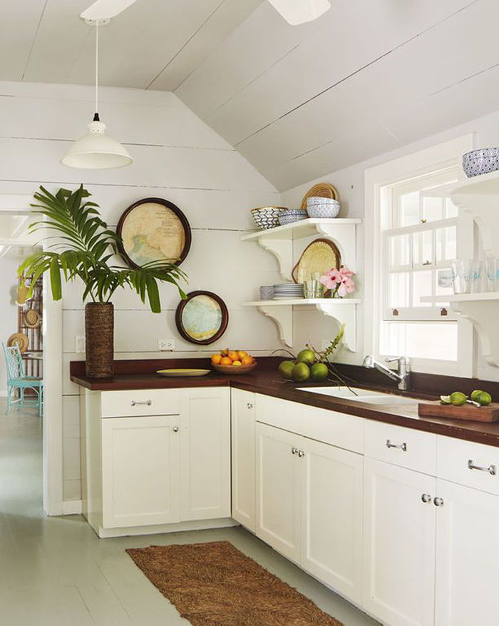 Счастье на Багамах: прекрасный коттедж с нежным интерьером коттедж,пастельные тона,тропический рай