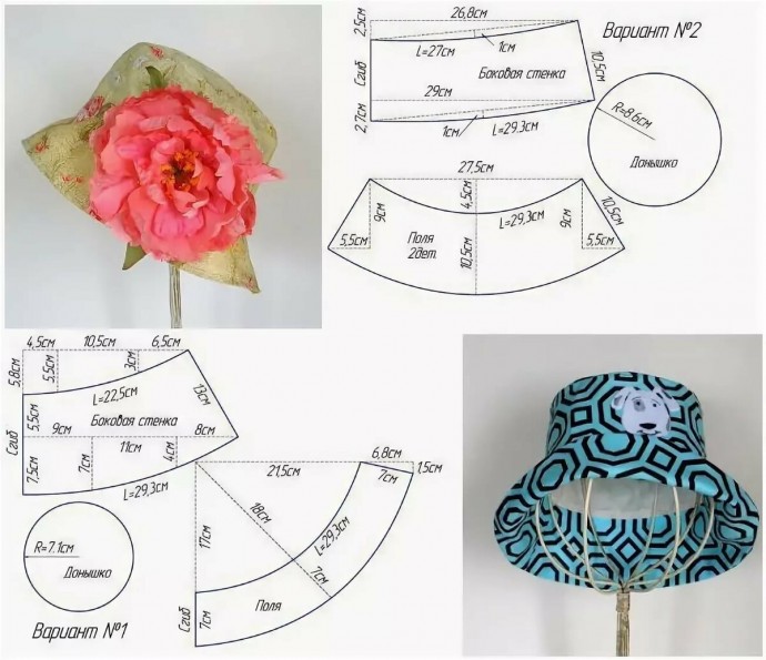 Летние шляпки Летние, шляпки, сшитые, своими, руками, превосходно, дополнят, образ, защитят, солнцепека  