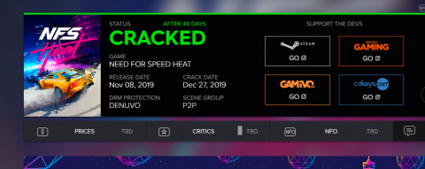 Хакерам удалось взломать Need for Speed HEAT. Защита продержалась 49 дней Denuvo, группа, неприступной, Speed, Speed HEAT, CodexГонка, успешная, именитая, хакеров, более, известная, самая, преуспела, Примечательно, сдалась, всётаки, вышла, Защита, ноября, упорная