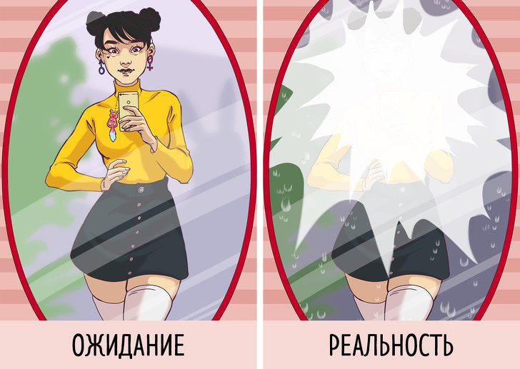 Комиксы о том, как трудно быть девочкой. Немного юмора 