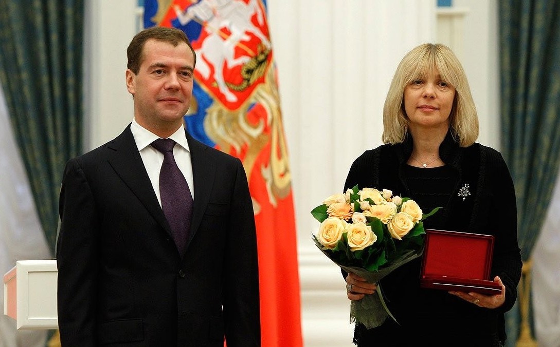 Дмитрий Медведев и Вера Глаголева. Фото: kremlin.ru