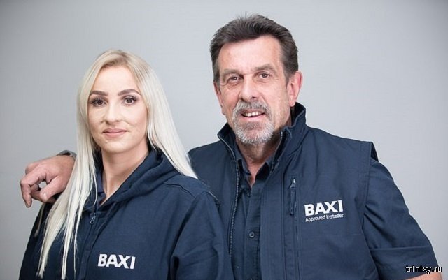 Красавица-сантехник из Великобритании Красавица-сантехник из Великобритании