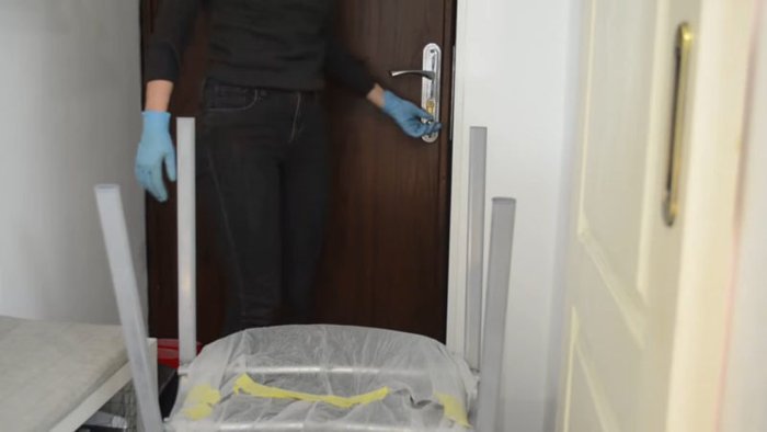 Неожиданная переделка офисного стула своими руками — отличный результат кресло,мебель,переделка,своими руками,умелые руки