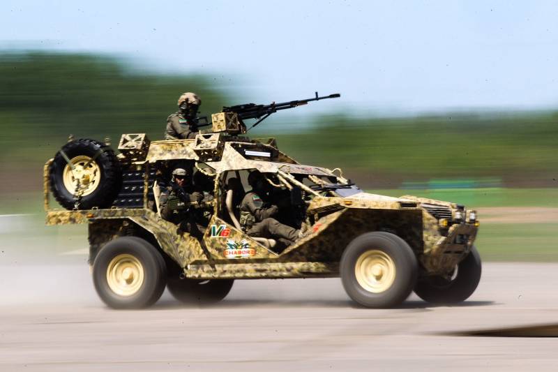 Багги для спецподразделений от «Арго» оружие