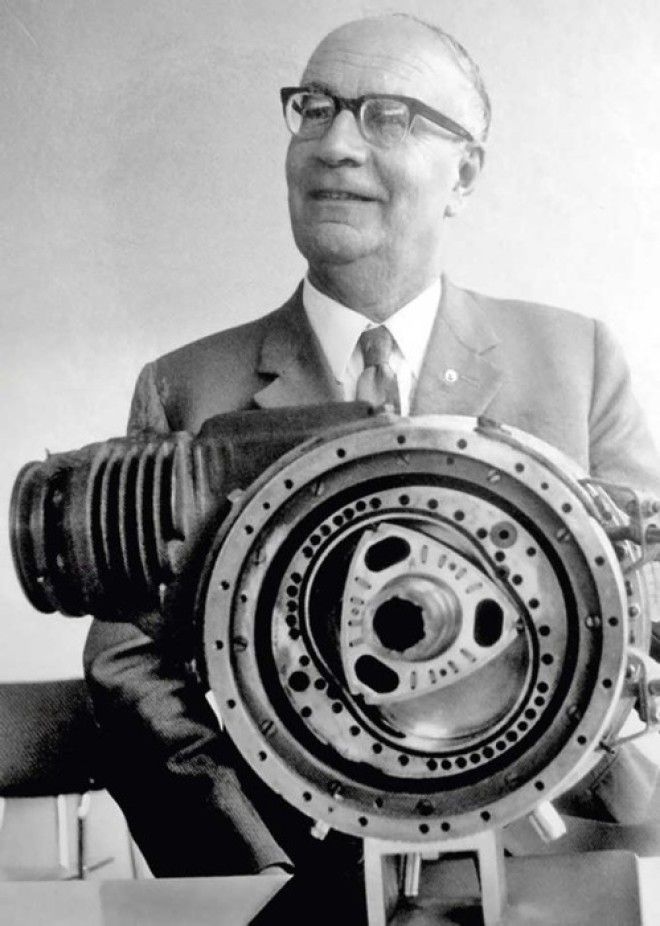Феликс Ванкель и роторнопоршневой двигатель его конструкции