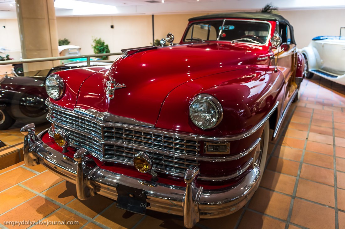 Музей автомобилей князя Монако Rolls, князя, MercedesBenz, Lamborgini, Royce, плане, переднем, имеет, Jaguar, Монако, Альбер, Ferrari, Chrysler, аукциона, Rosengart, выпуска26, заднем, года2223, Hispano, Suiza