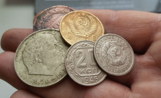 Как добыть золото из монет времен СССР и сколько его там