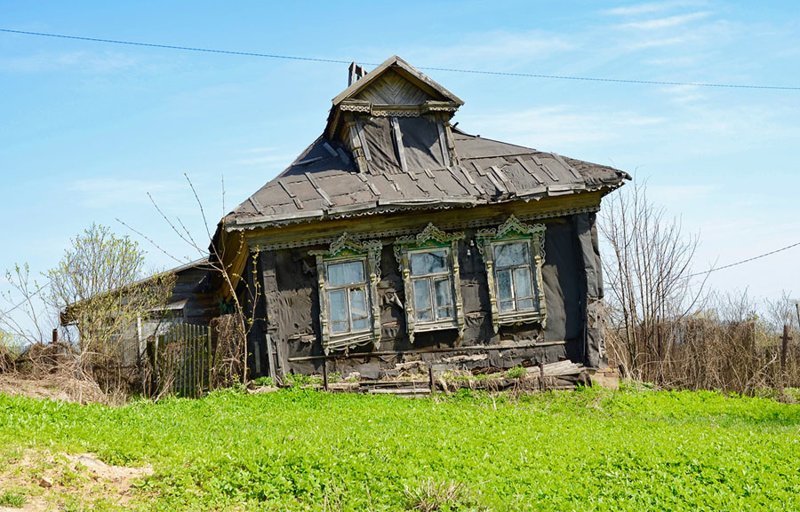 Старый дом в Подмосковье в мире, дома, заброшенный, красота, памятник, россия, фото