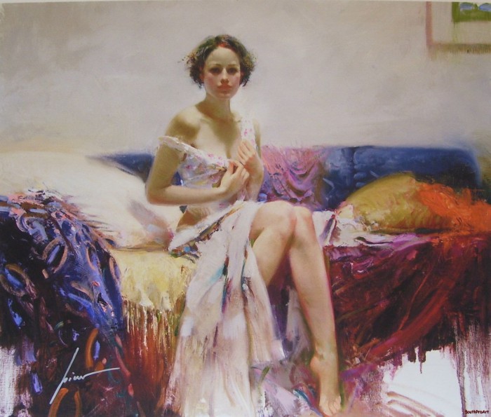 картины художника Pino Daeni -1- 01