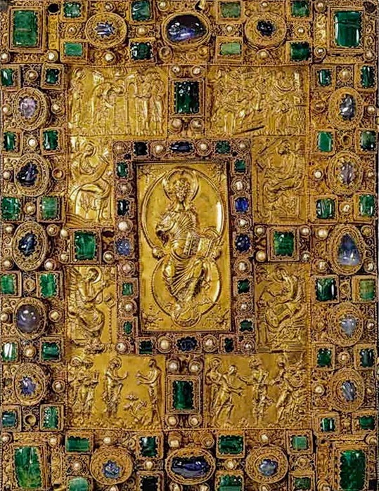 Codex Aureus of St. Emmeram, 870г.
