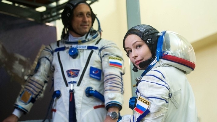Дочери отправляющейся в космос Пересильд трогательно проводили маму Общество