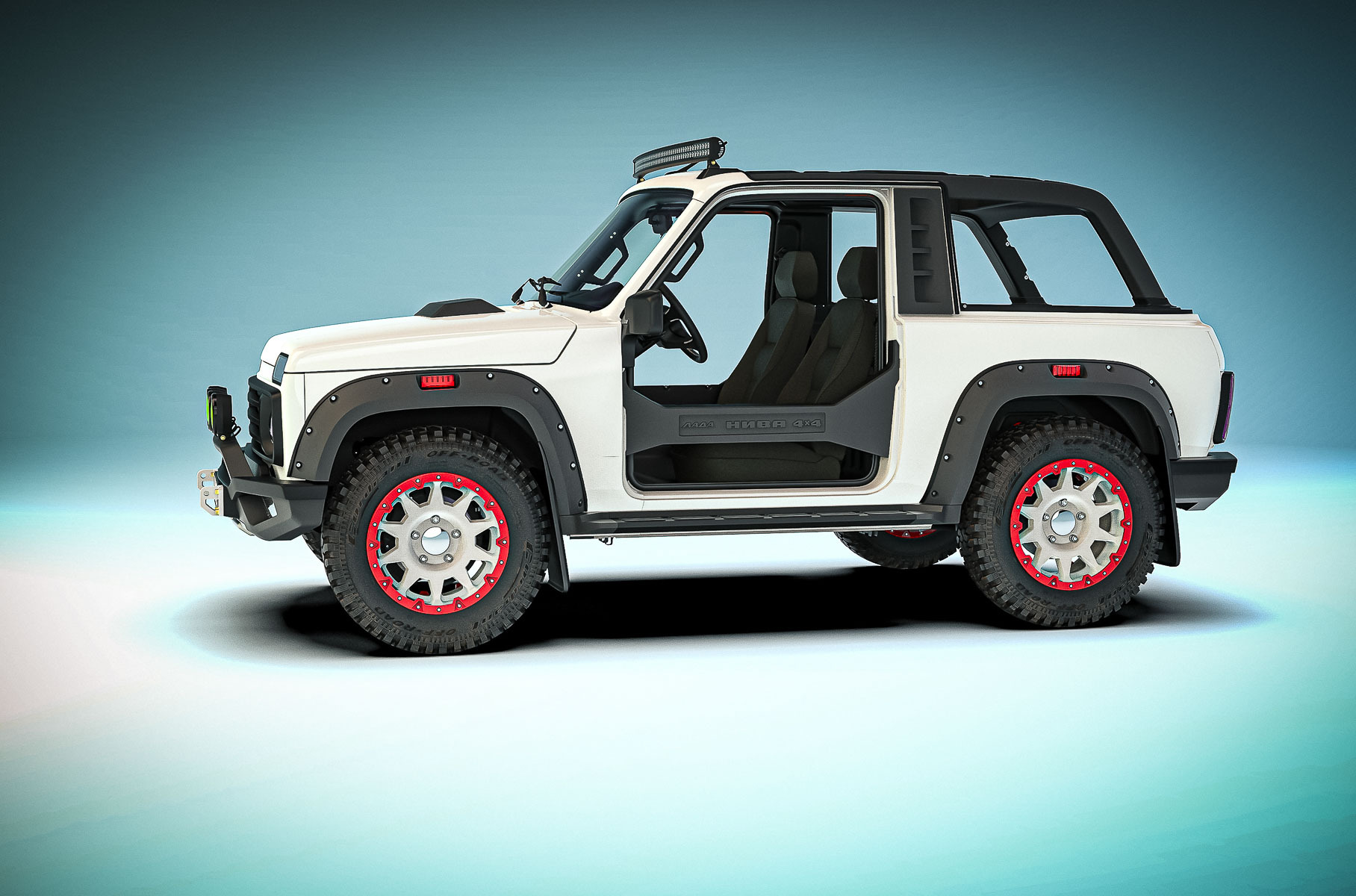 Посмотрите на пляжный внедорожник на базе Lada Niva Посмотрите на пляжный внедорожник на базе Lada Niva Новости