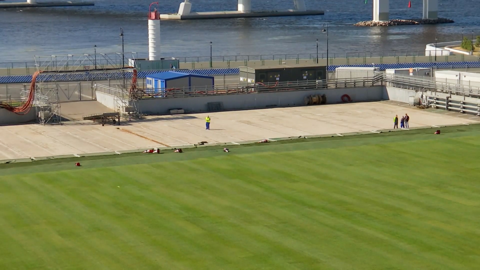 Газон со стадиона «Газпром Арена» превратят в сувениры