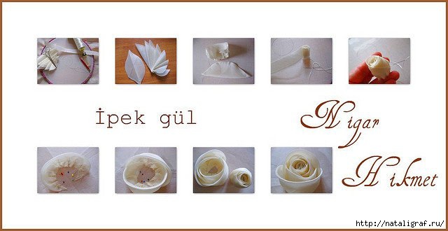 Цветы из лент: мастер-класс Цветы из лент: мастер-класс мастерство