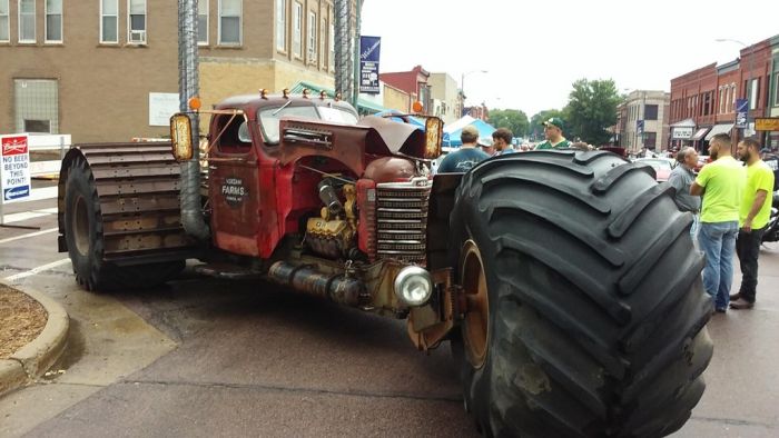 Чумовой трехколесный монстр Verzani Farms Rat Rod