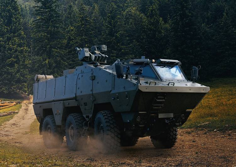 Разведывательная химическая машина РХМ-9 перед принятием на вооружение оружие