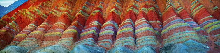 Пёстрые горы Китая, включённые в список ЮНЕСКО 