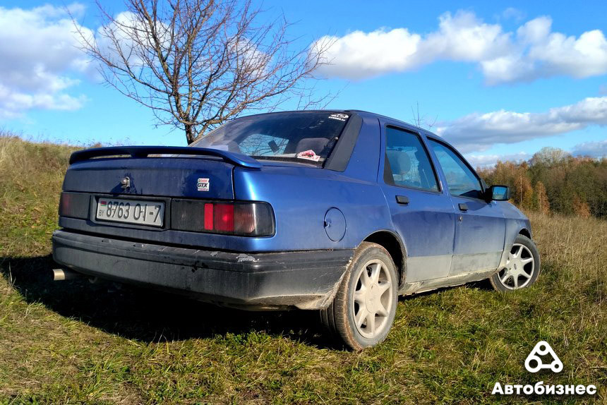 Проездить три года на 30-летнем корче и ни о чем не жалеть ford sierra,авто и мото,вторичка