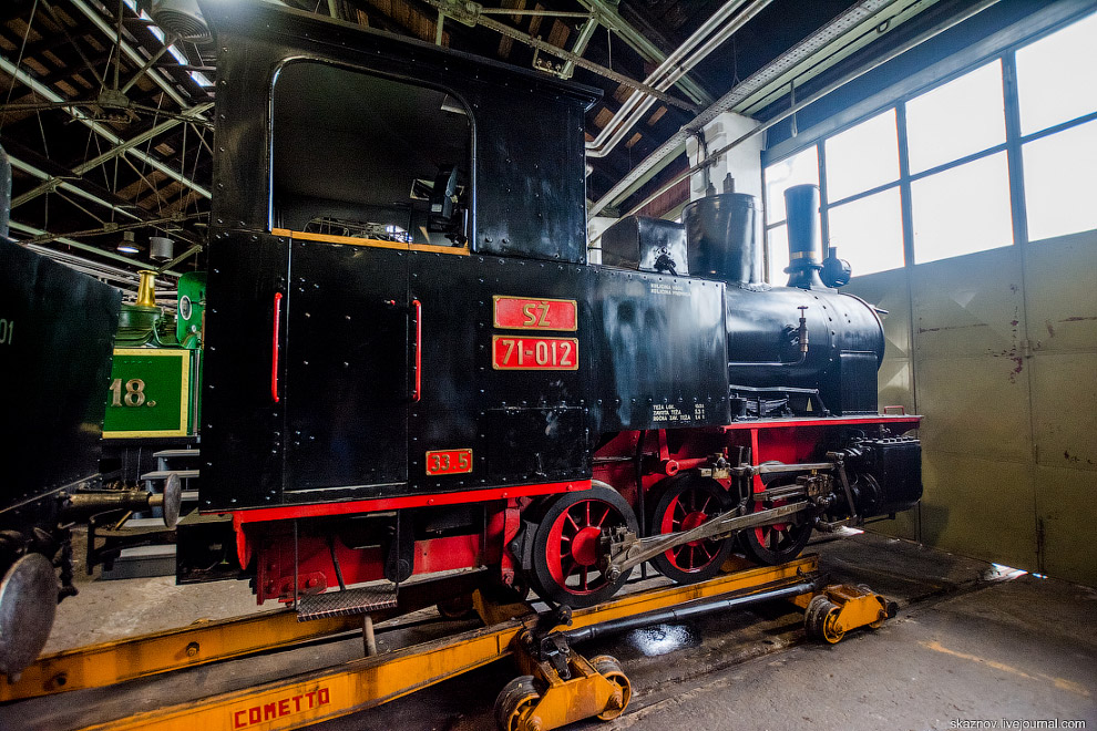 Железнодорожный музей в Словении Железнодорожный музей в Словении Путешествия