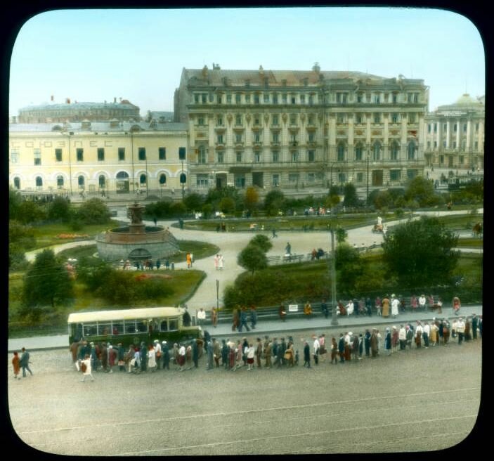 Москва 1930-32 гг. в цвете: утраты