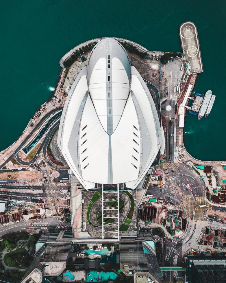 Города мира в объективе дронов 