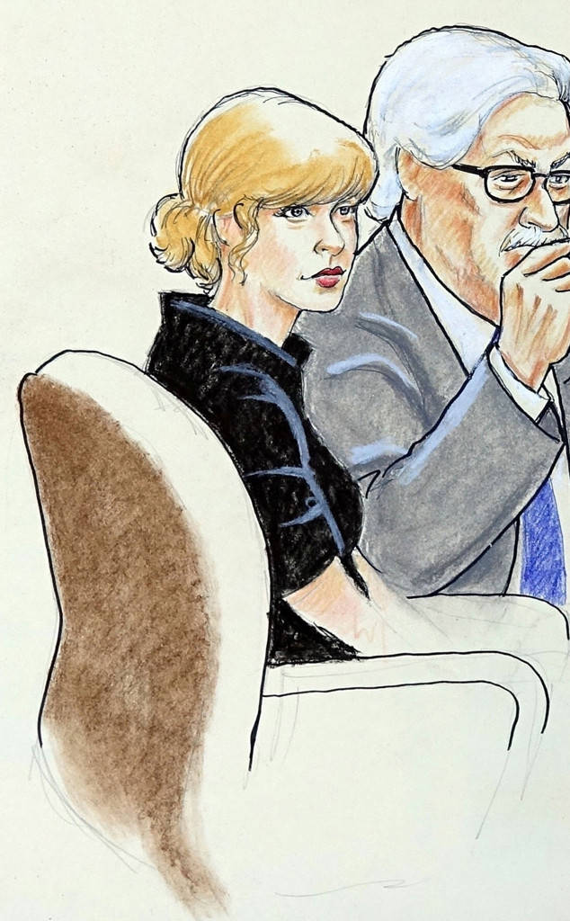 Taylor Swift, Courtroom Sketch