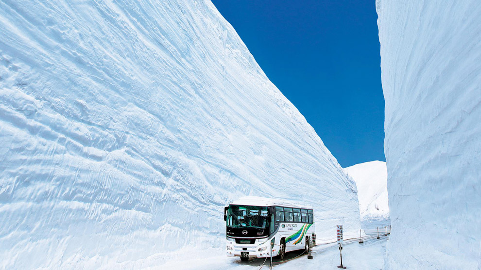 Прогулка по Tateyama Kurobe Alpine 