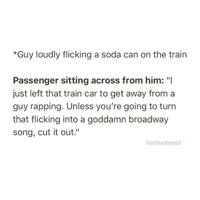 Overheard Ny