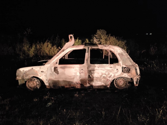 На Алтае женщина пристегнула возлюбленного наручниками и заживо сожгла в автомобиле