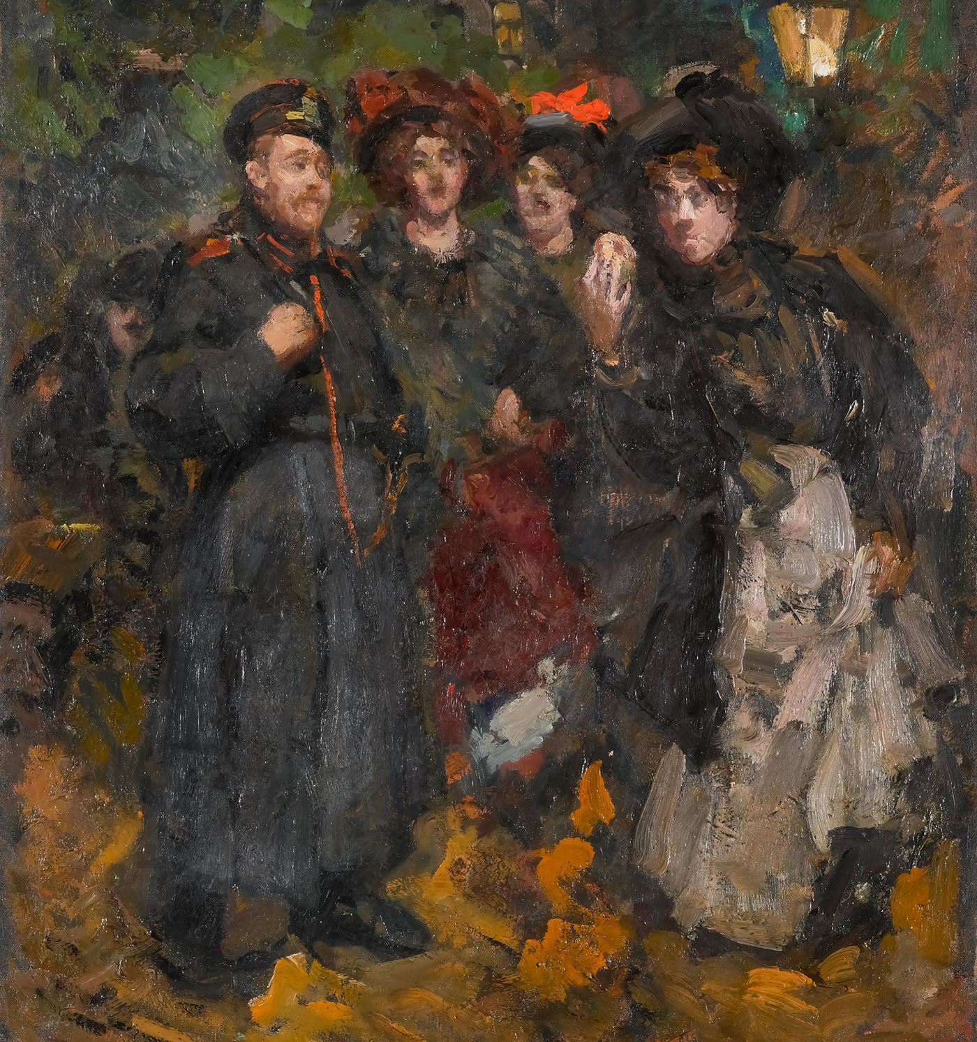 Константин Коровин, «На бульваре», 1902 год