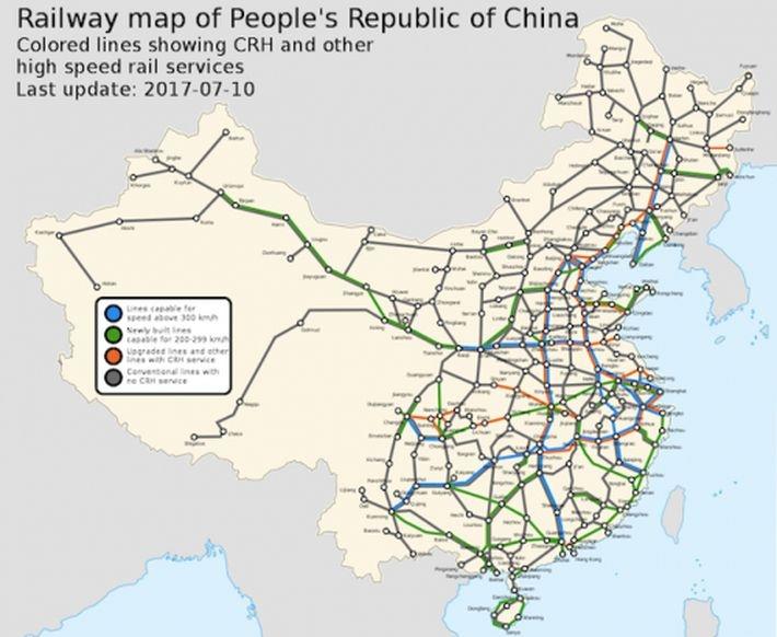 10 поразительных фактов про высокоскоростные китайские поезда