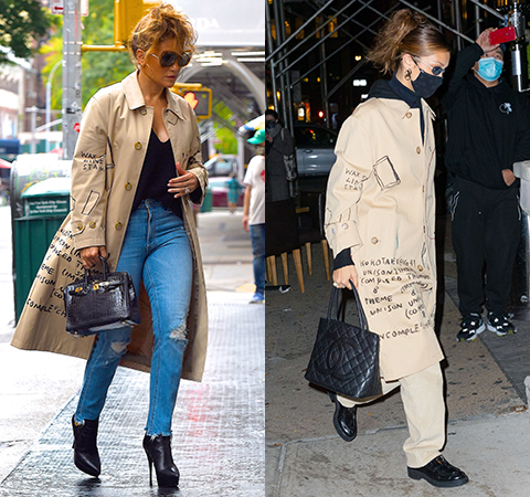 Модная битва: Дженнифер Лопес против Беллы Хадид