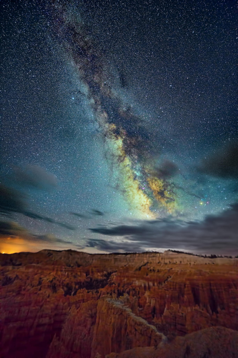 Milky way from Yellowstone Park-42