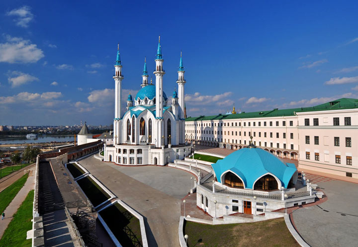 Самые красивые места в Казани: Мечеть Кул-Шариф