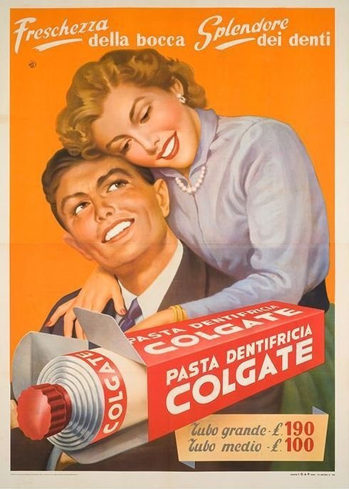 6. Зубная паста «Colgate» забавно, креатив, ностальгия, прошлое, реклама, юмор