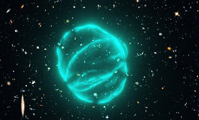 Астрономы получили фото аномальных радиокругов. Каждый в 16 раз больше нашей галактики
