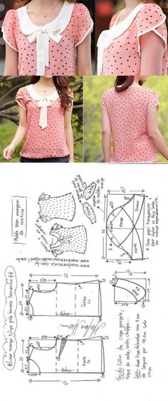 Выкройки блузок на все случаи жизни Выкройки блузок на все случаи жизни выкройки блузок