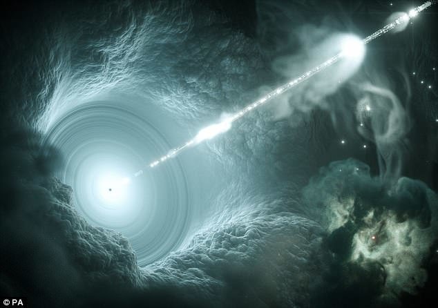 Ученые впервые определили источник "призрачных" частиц нейтрино ynews, Чёрные дыры, астрономия, галактика, космос, наука, новости, ученые