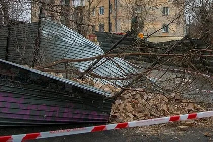 В российском городе рухнуло здание