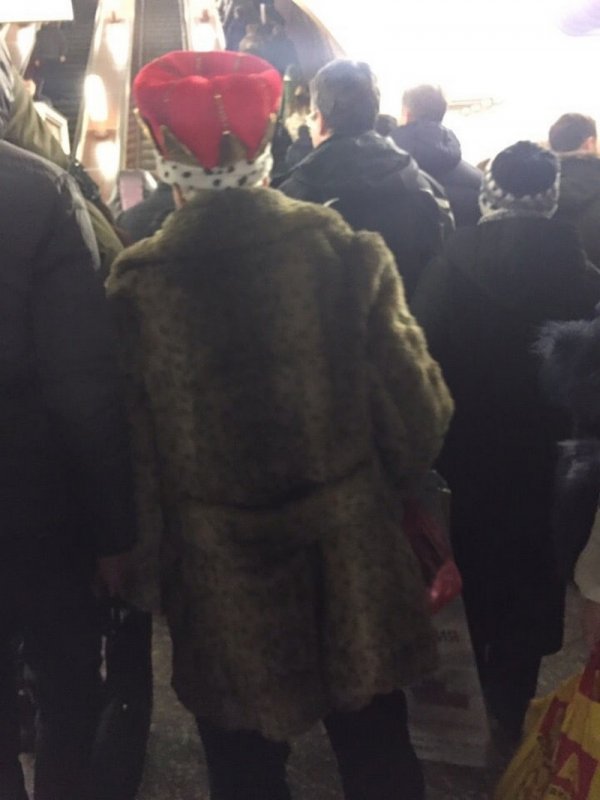 Модники и чудаки из метро